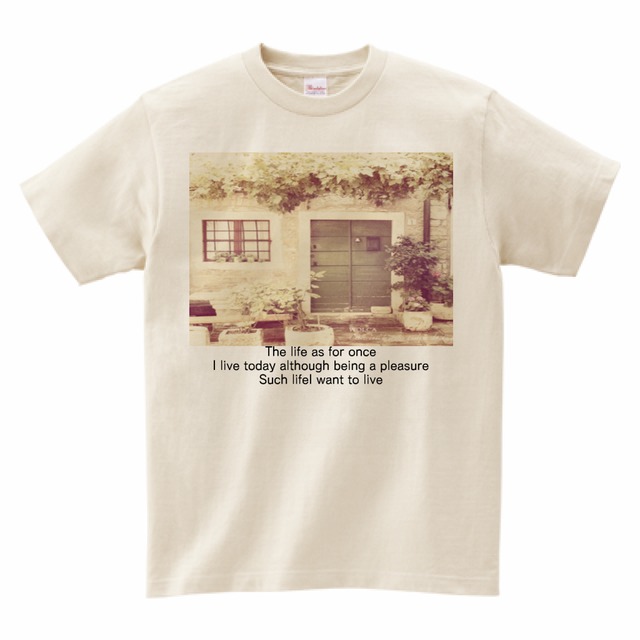 PrintstarヘビーウェイトオリジナルTシャツ ライトベージュ レディース