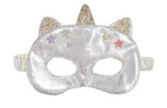 DRM02W-Unicorn Mask 3-10 Years-WHITE
