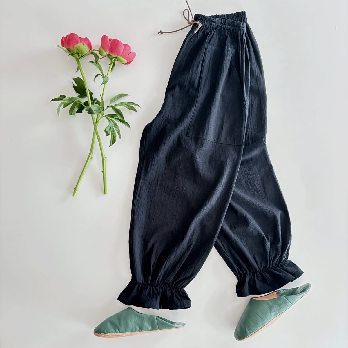 ドロワーズ　綿麻キャンバス