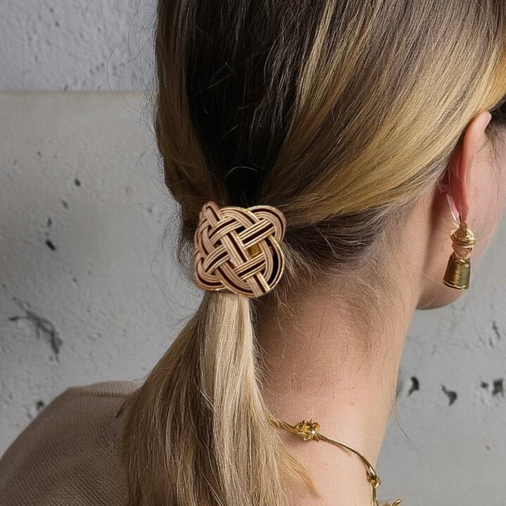 水引ポニーフック（金糸バリエーション）｜ooie