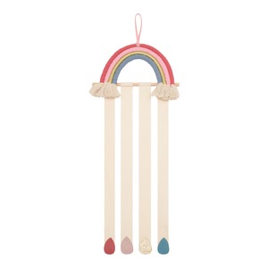 CH116M-Bright Rainbow Drops Clip Hanger-MULTI