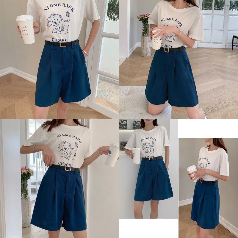 メール便】タックハーフパンツ／pants534 | DAY CLOSET｜ レディース