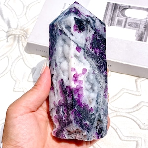 Druzy Sphalerite & Fluorite Point 5 ✧ ドゥルージースファレライト &フローライト