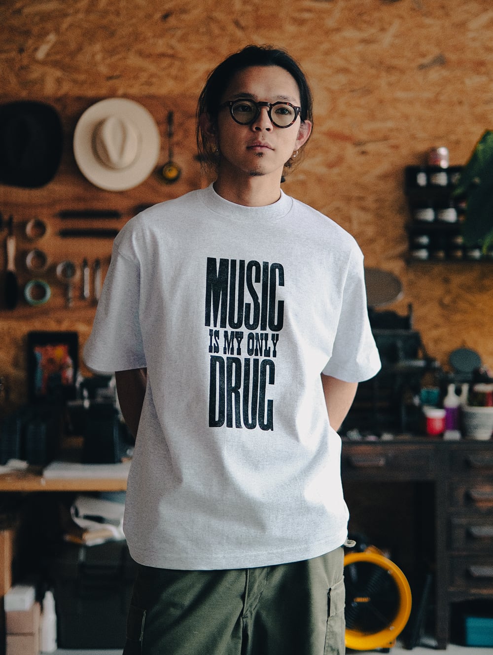 MUSIC IS MY ONLY DRUG