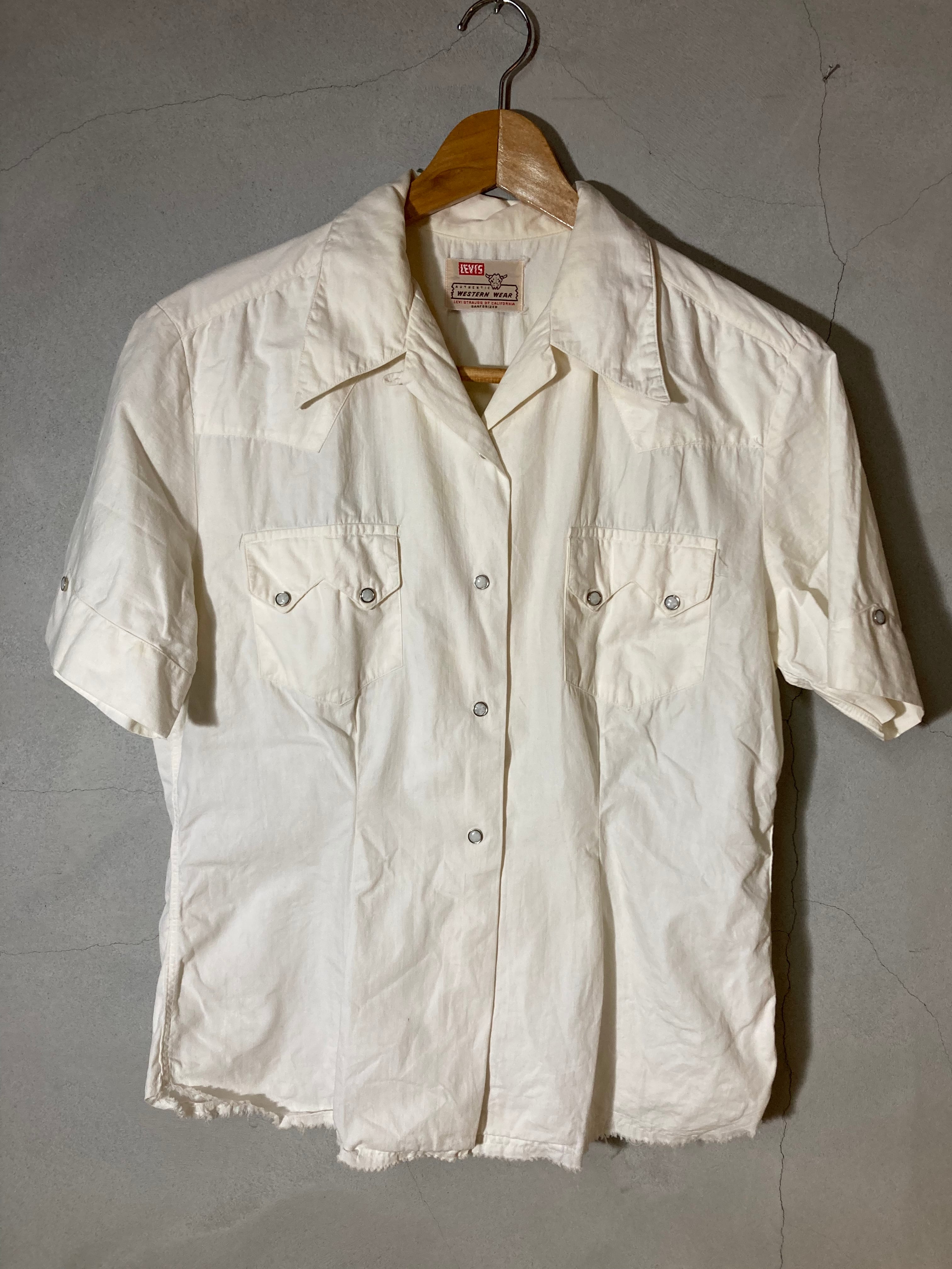 VINTAGE LEVIS WESTERN SHIRT (beady  antiques)