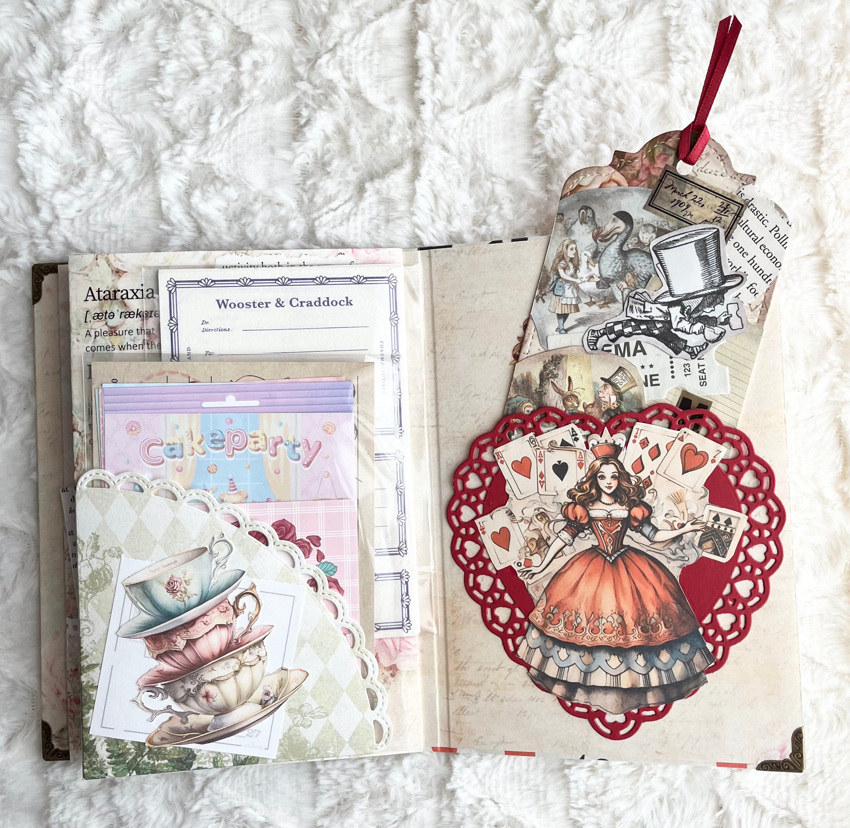 おすそ分けファイル❤98　バイブルサイズ　不思議の国のアリス　スタンペリア おすそ分けファイル❤98バイブルサイズ不思議の国のアリススタンペリア