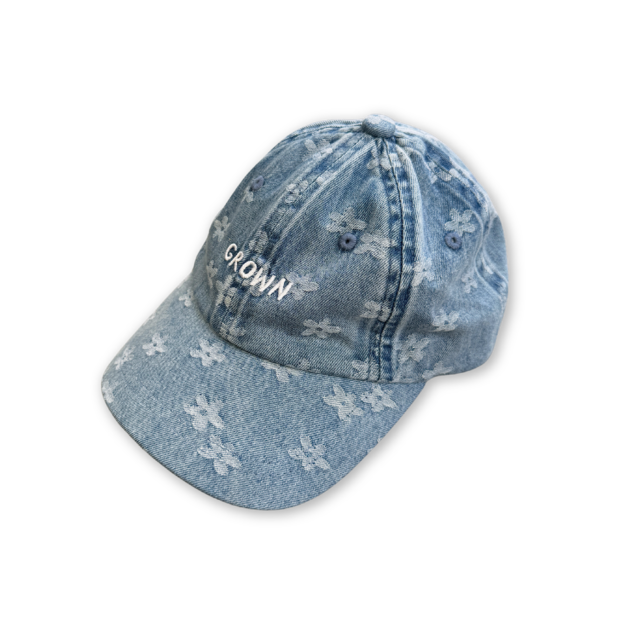 予約【GROWN】Daisy Denim Cap - ADULTS / 11月中入荷予定