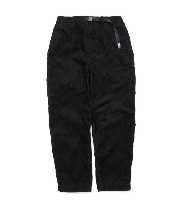 THE NORTH FACE PURPLE LABEL Corduroy Wide Tapered Pants NT5155N K(Black)