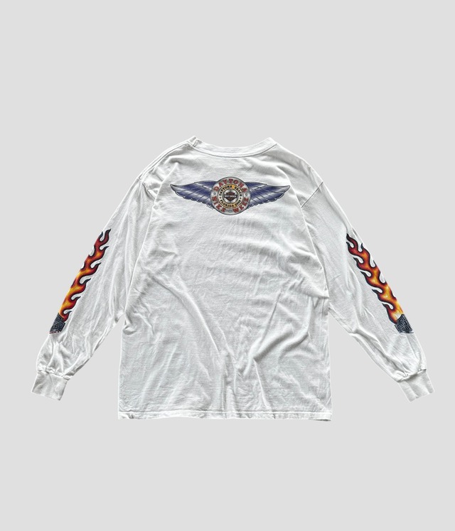 -Harley Davidson- Vintage 00s L Long Sleeve Print T-shirt