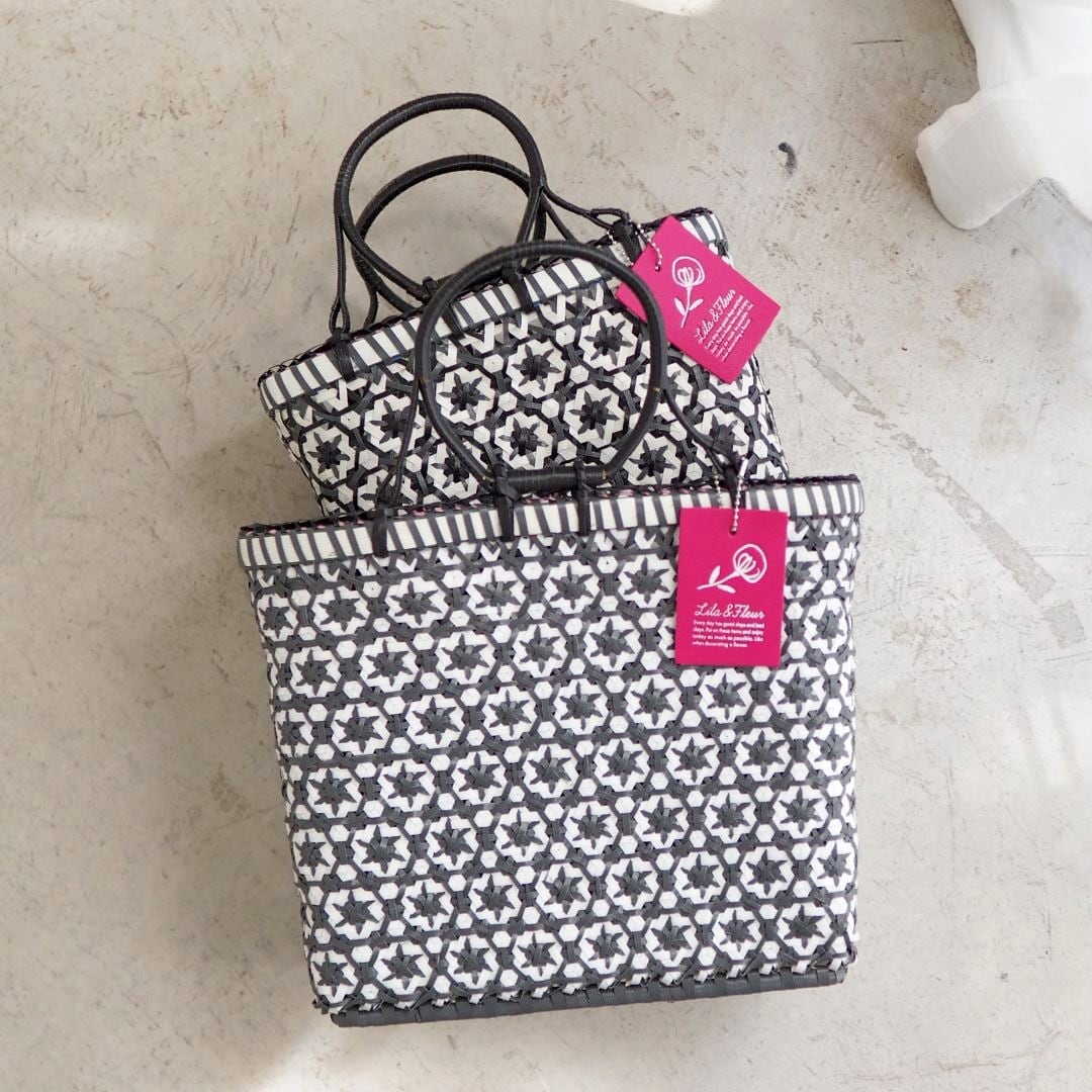 ♡バスケットバックMサイズ♡ DEAN & DELUCA BEAMSコラボ クロッシェ