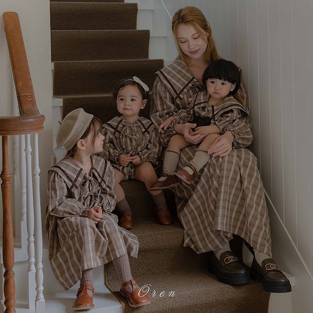 【取寄】oren｜manon autumn dress (mom)｜マノンオータムワンピース(ママ)｜FREE｜mom｜26 autumn