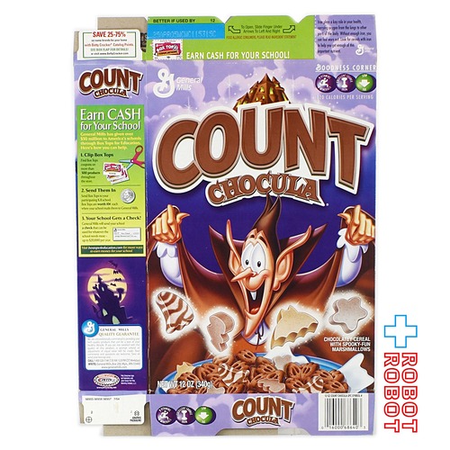 カウントチョキュラ ゼネラル・ミルズ シリアル ボックス 空箱 2004