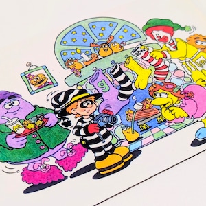 送料無料!【 American Magnet / マグネット 】McDonald's / マクドナルド 〚アメリカン雑貨 アメトイ〛