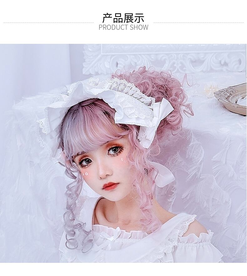 ロリータJK制服 ヘッドドレス ヘアバンド ドレス ヘアアクセサリー