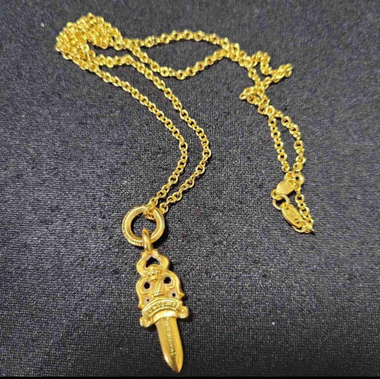 CHROME HEARTS クロムハーツ 22K ペンダント ネックレス