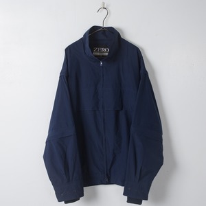 1990s vintage solid design detachable double zip up nylon shell jacket / GORE-TEX
