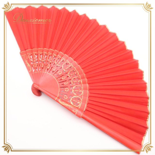 フラメンコ 小物 Abanico Español 32cm アバニコ レッド系 ゴールド系 扇子 せんす 赤 真っ赤 柄 模様 小道具 ダンス小物 練習 レッスン 舞台 発表会 イベント ダンス ステージ フラメンコ小物 明るい 鮮やか 目立つ 華やか おしゃれ 縁