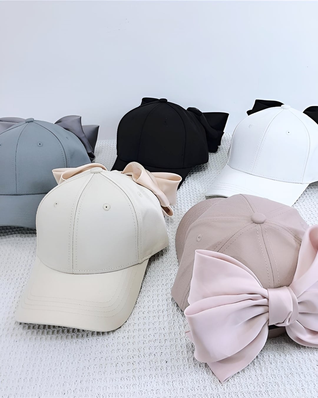 ビッグサテンリボンキャップ（5 colors） 25WP02055 | Deelia