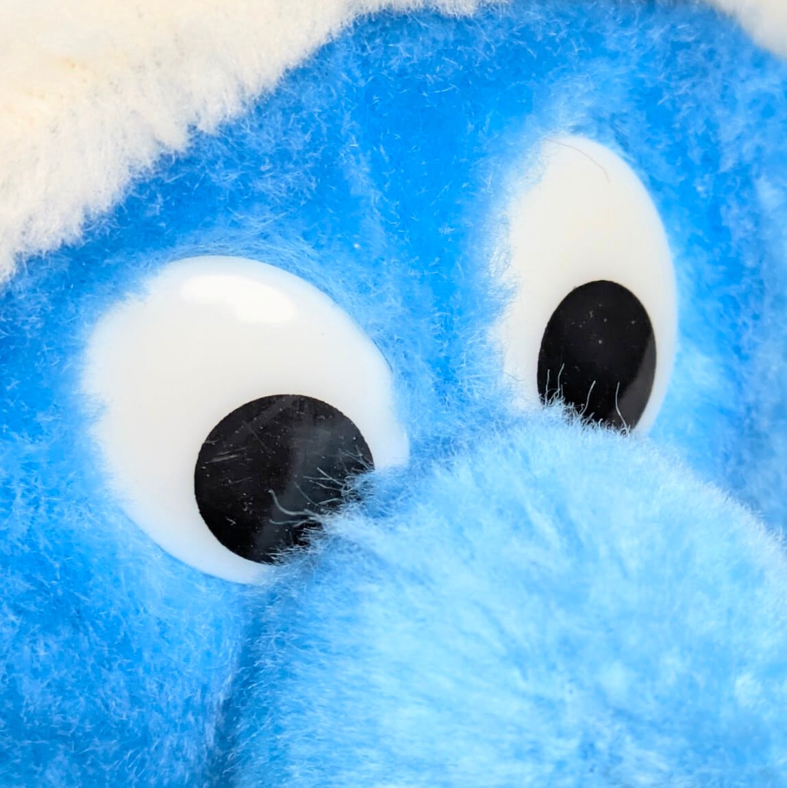 ☆ VINTAGE1980 ☆ 【 Smurf（スマーフ）】【B】お座り / PLUSH TOY / プラッシュ / ぬいぐるみ / VINTAGE / ビンテージ 〚アメリカン雑貨 アメトイ〛