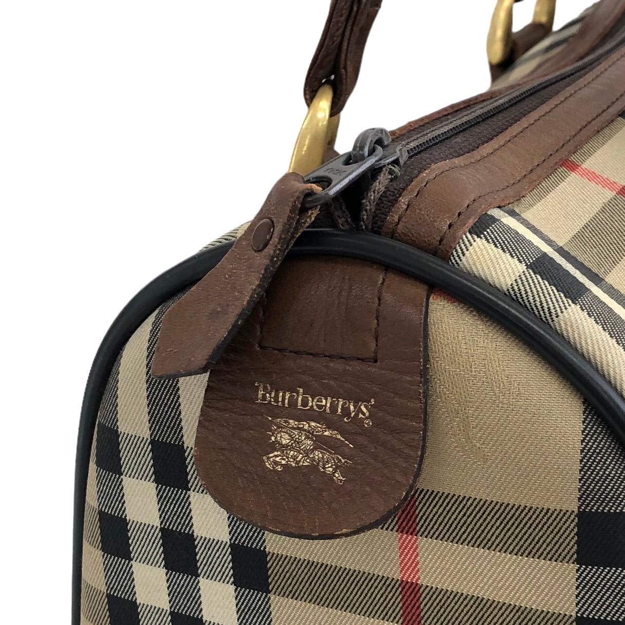 BURBERRY バーバリー クラシックチェック ハンドバッグ ベージュ
