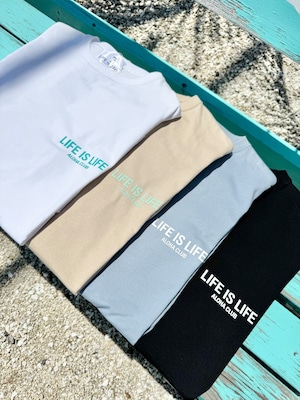 LIFE isオリジナル ラバーロゴTシャツ ¥6,990+tax