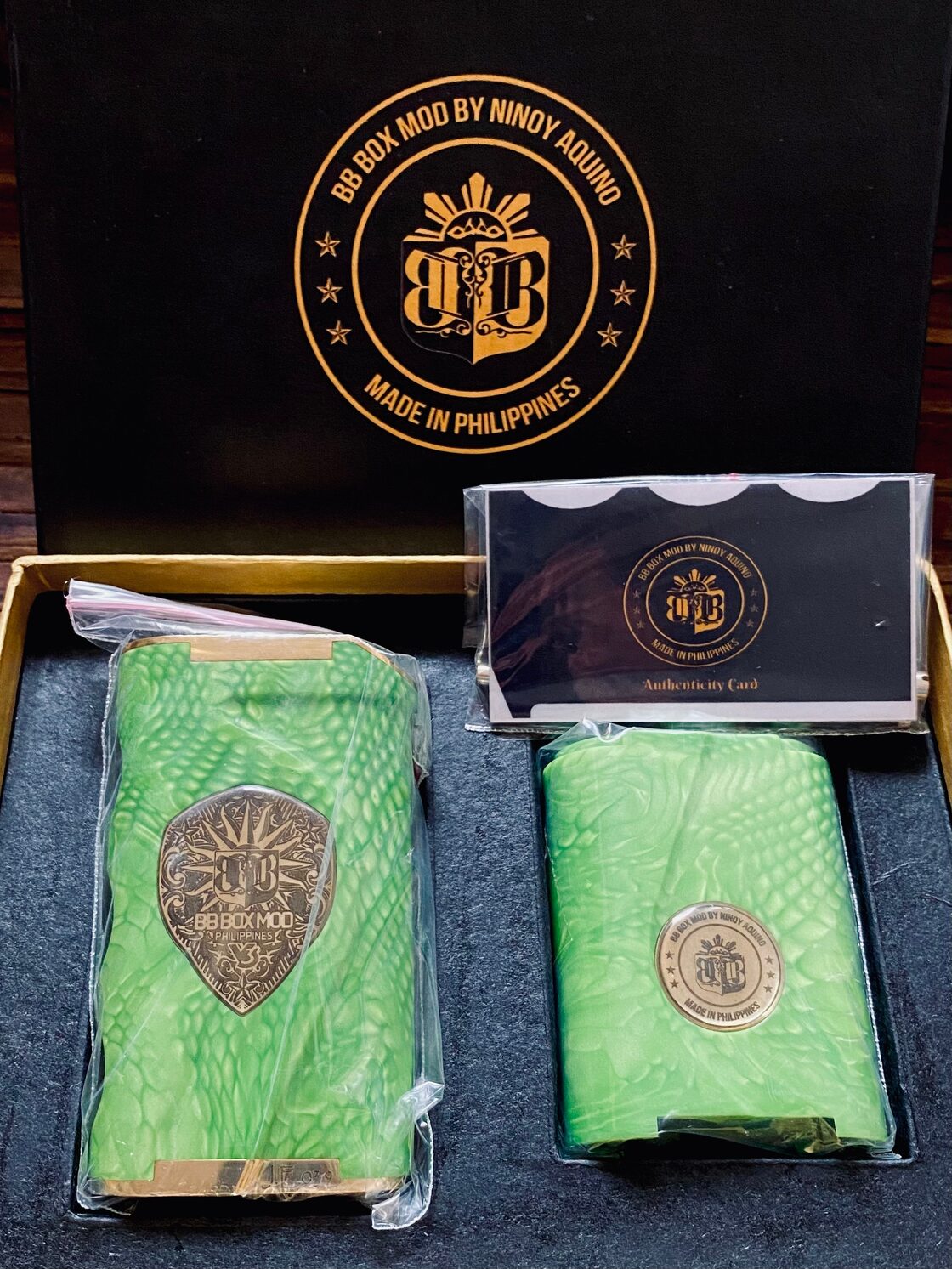 BB BOX MODS Kalasag JUMA Green MOD パラスタ フィリピン VAPE | PAY ID