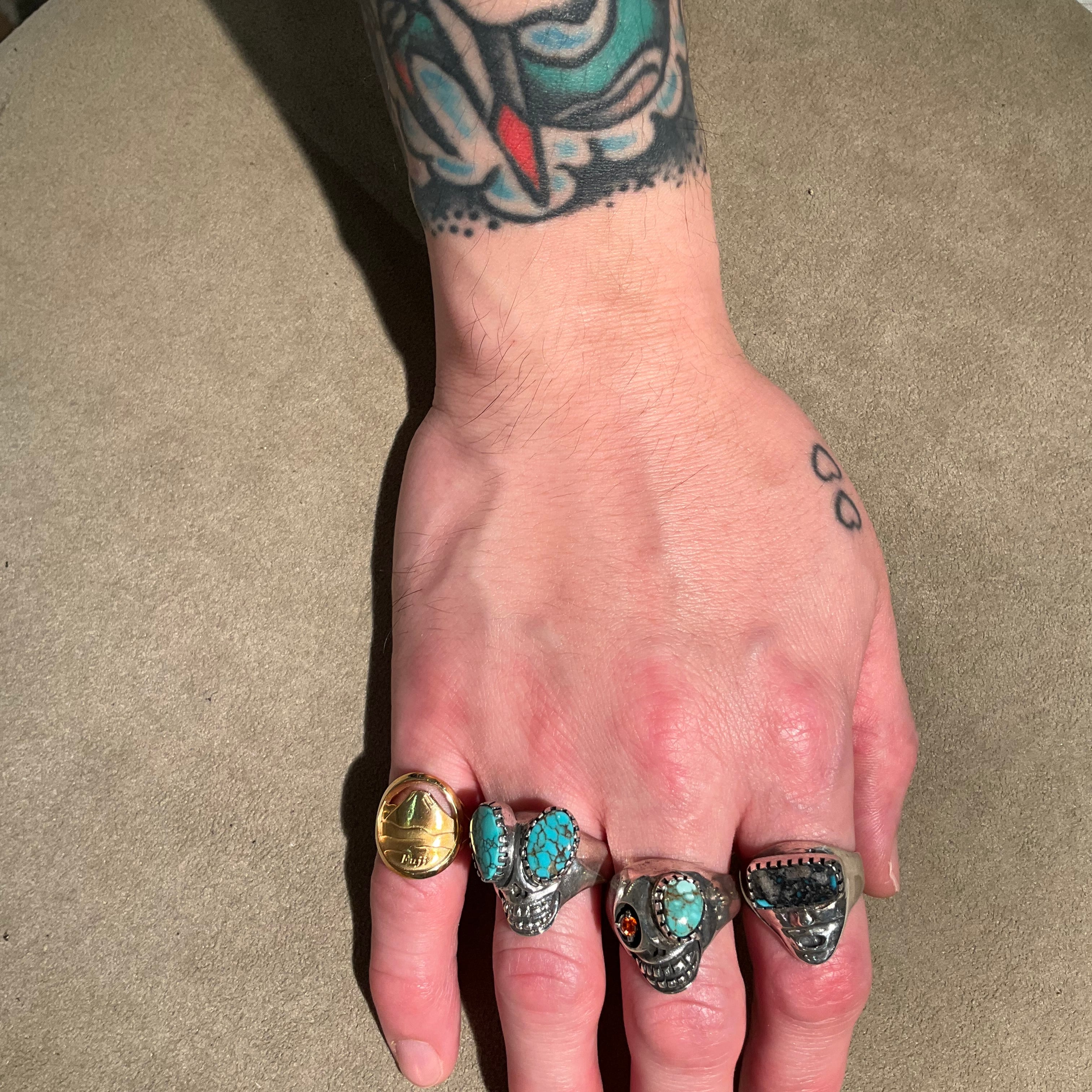 富士山 Ring SIGNET Silver925 accessory Jewelry 指輪 リング