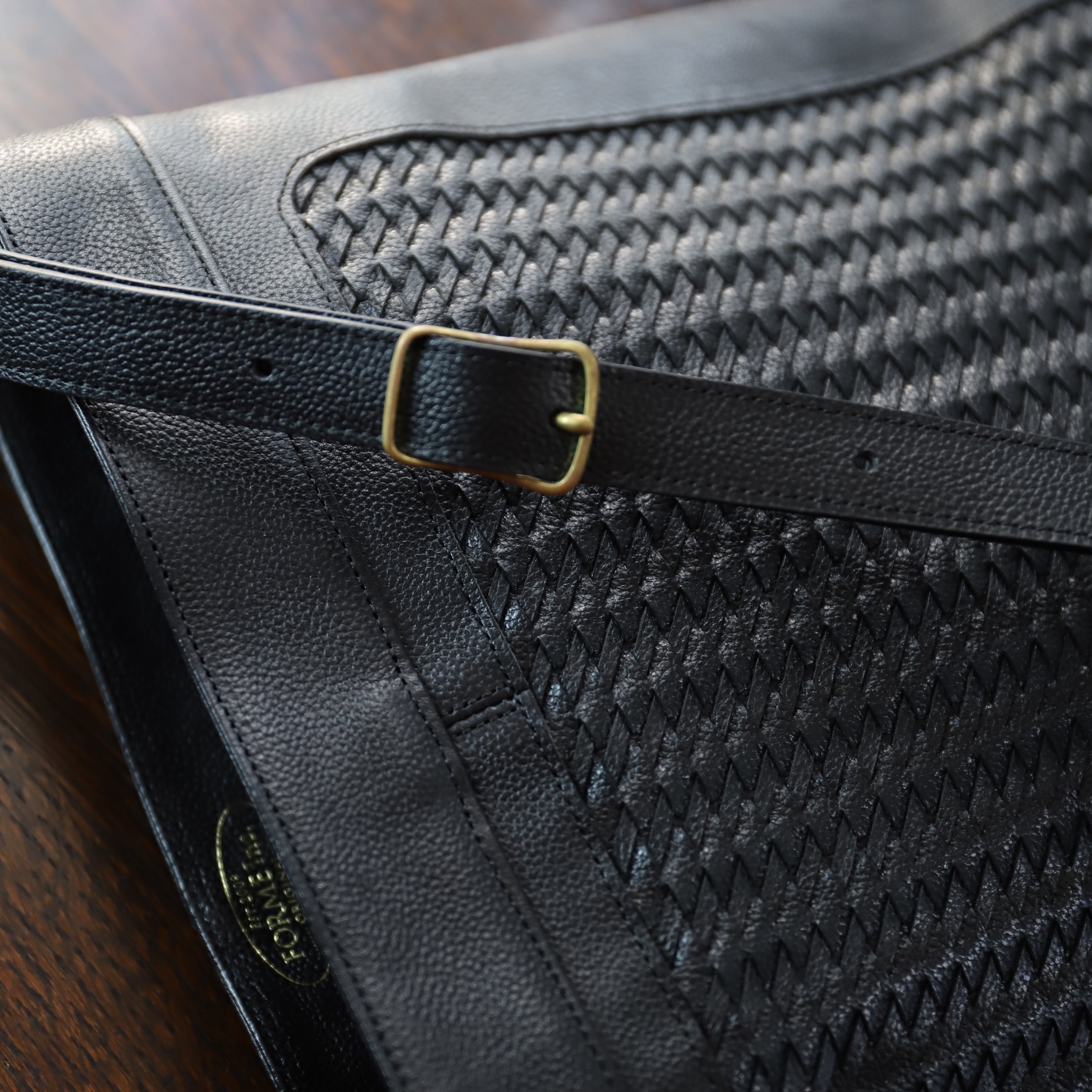 forme / Panel Tote ”Hand twill mesh” size L | TIBETAN MARKET