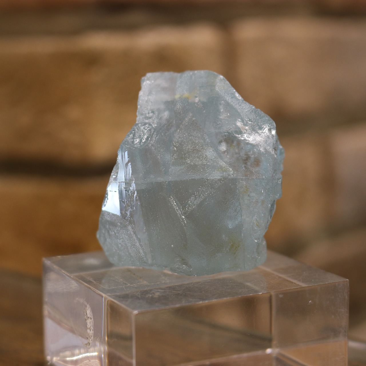 ブルートパーズ　原石　102ｇ　ブラジル産　0436000012・画像2