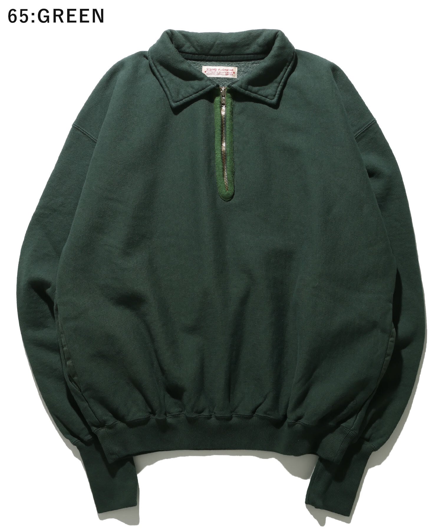80 SWEAT HALF ZIP ハチマル スウェット ハーフジップ GS2529959