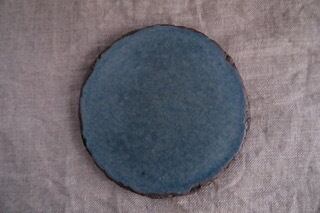 【 ore 】オア 鉱石 石のプレート/ plate 004 青