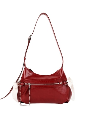 [OVUNI] BELTED RIBBON BAG_FRENCH RED 正規品 韓国ブランド 韓国通販 韓国代行 韓国ファッション オーブニ オブニー 日本 店舗