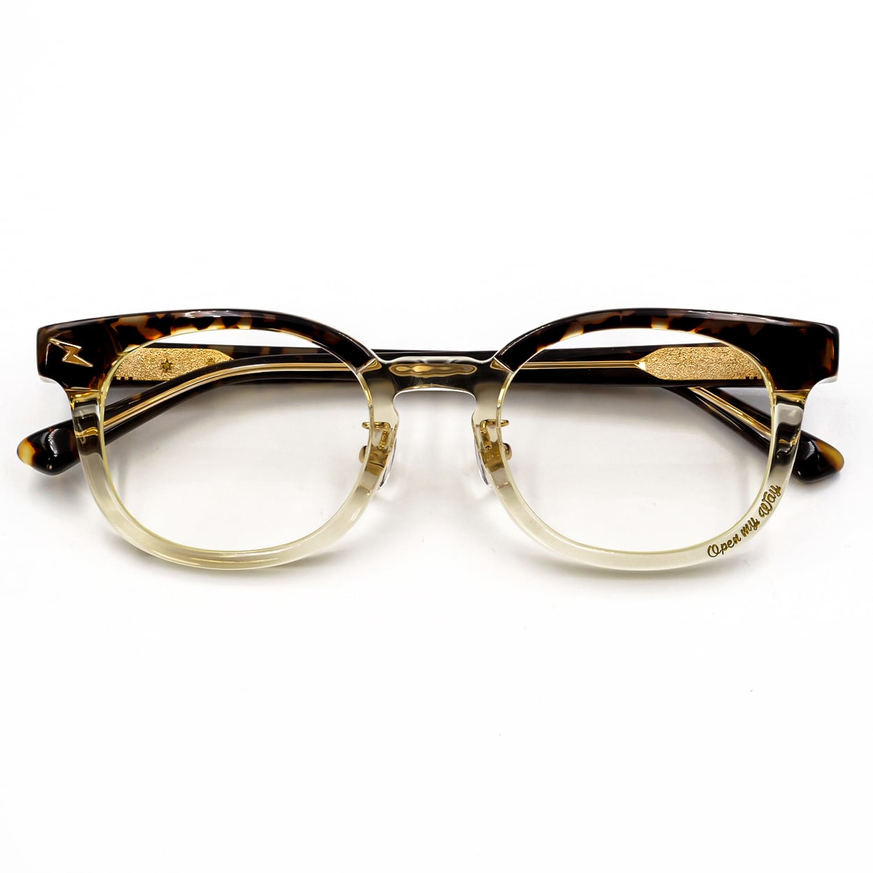 ⚡︎ Clearレンズ / 2tone Vintageフレーム・Open my way ⚡︎ | ☆N S H☆