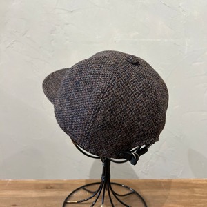 HIGHER HARRIS TWEED OATMEAL CAP