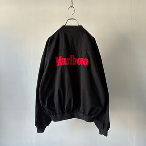 -Marlboro- logo design reversible blouson