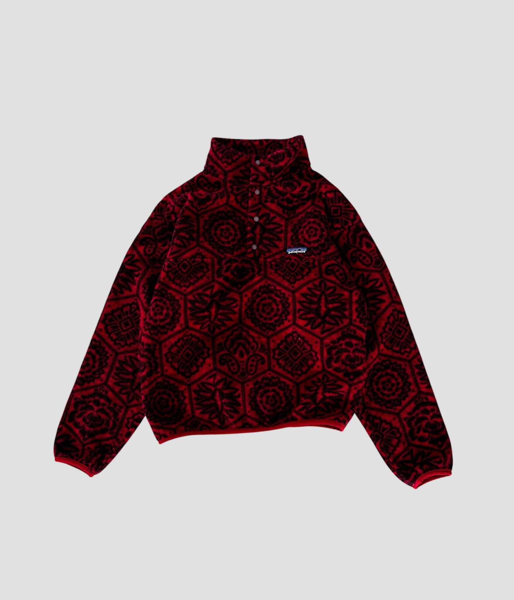 Patagonia- Vintage 90s S Synchilla Snap T Pullover Jacket