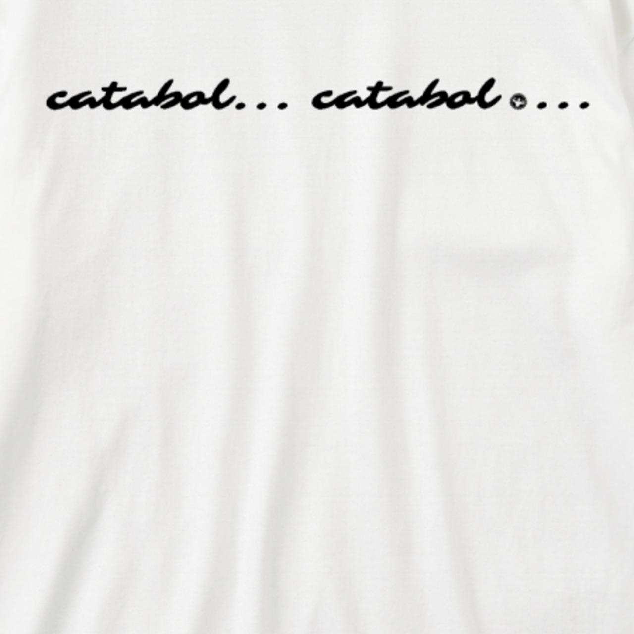 長袖Tシャツ "カタボル"【ホワイト】《S-XL》