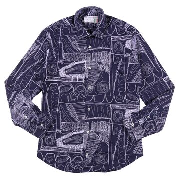 VINTAGE Bon Worth flower paisley big silhouette over size jacket 