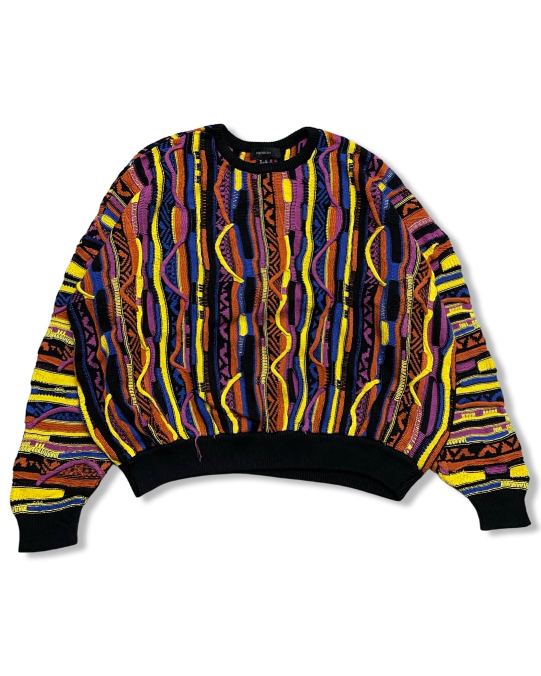 3Dニット ニット セーター Coogi風 クージー風 | FREEKS WEAR 3Dニット ニット セーター Coogi風 クージー風 | FREEKS WEAR