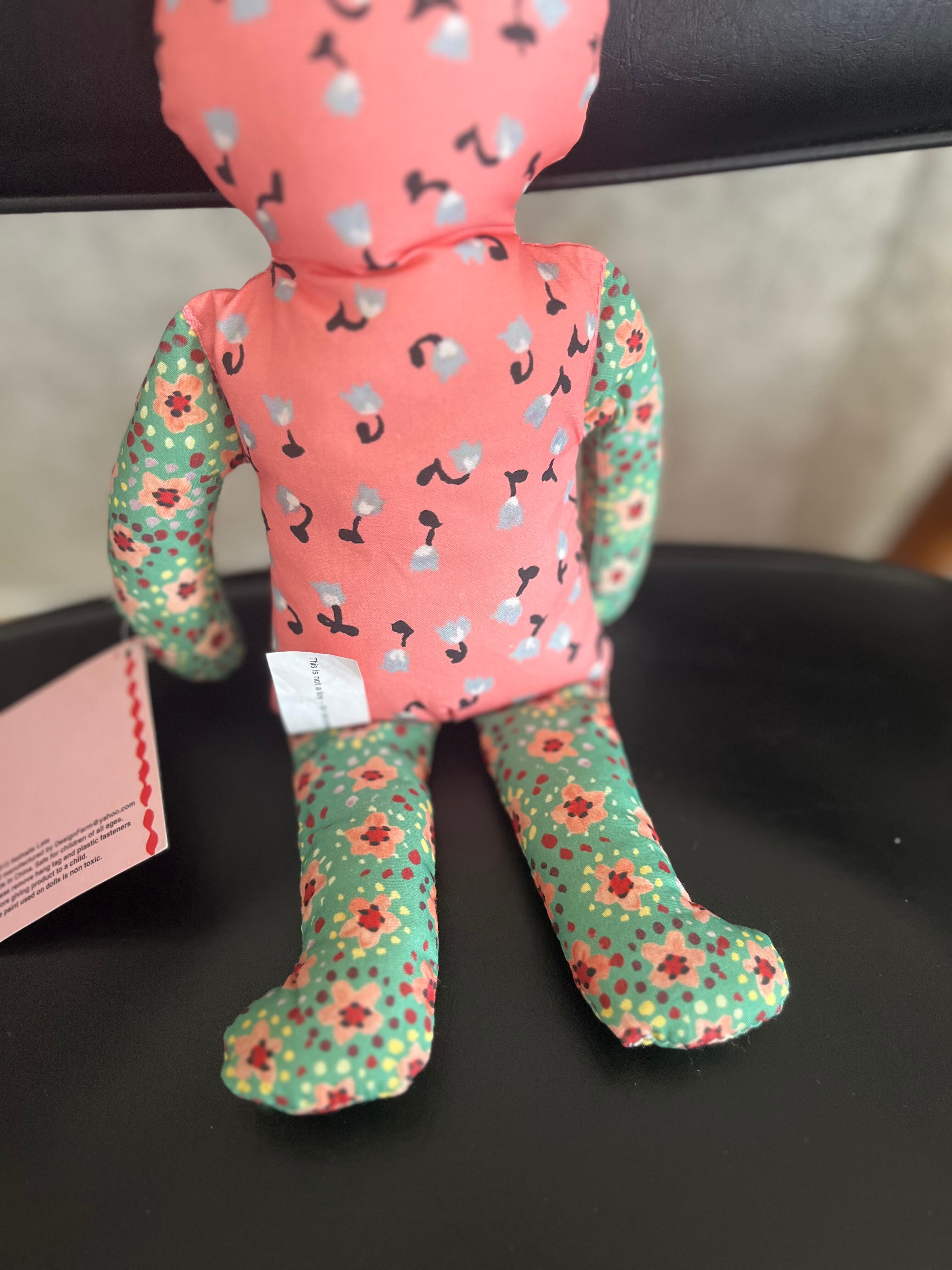送料無料 Nathalie Lete PINK BUNNY DOLL | dou dou