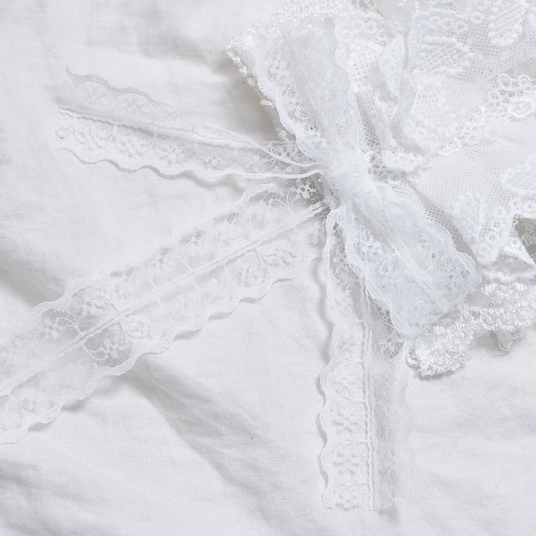 ヘッドドレスNo.185 新作】紐レースフリルヘッドドレス | VOLCAN&APHRODITE