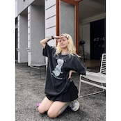 VINTAGE ストリート おばけ Tシャツ T950