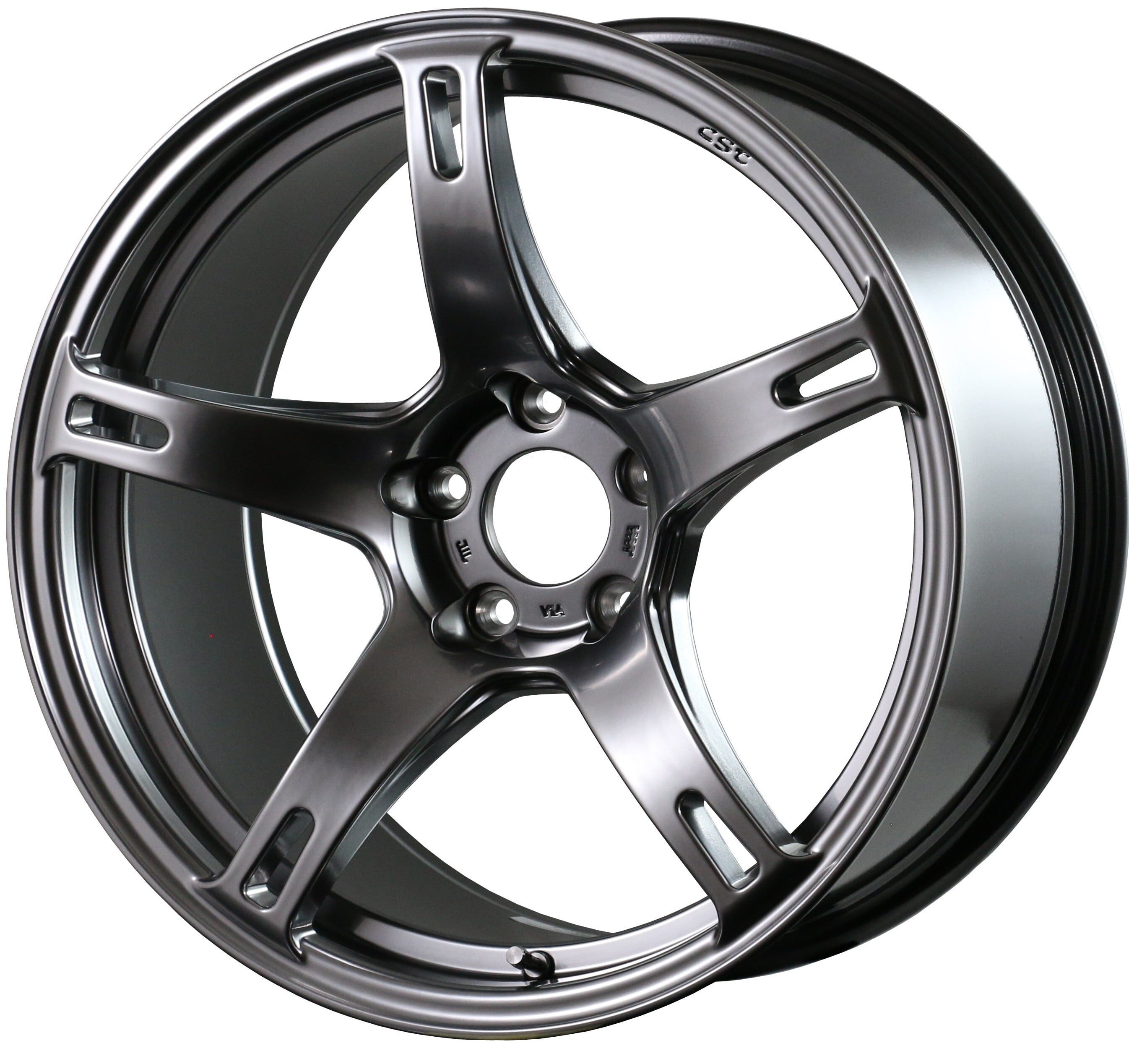 GTR】ホイール BNR32専用設計 1890+20 5-114.3 ガンメタ 1本