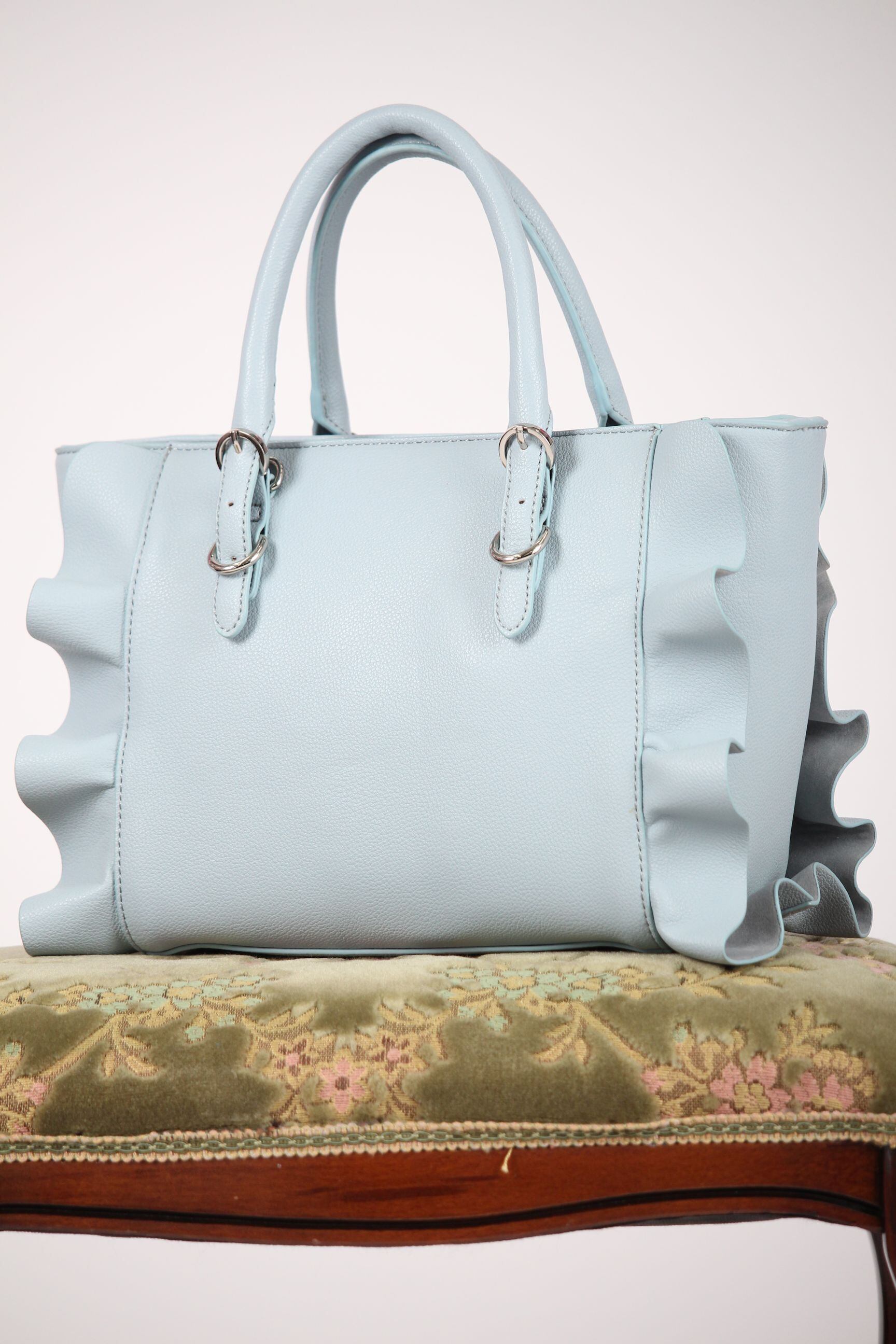 フリルバッグ【ブルーグレー】 | Ladies KAWAI Official EC Site