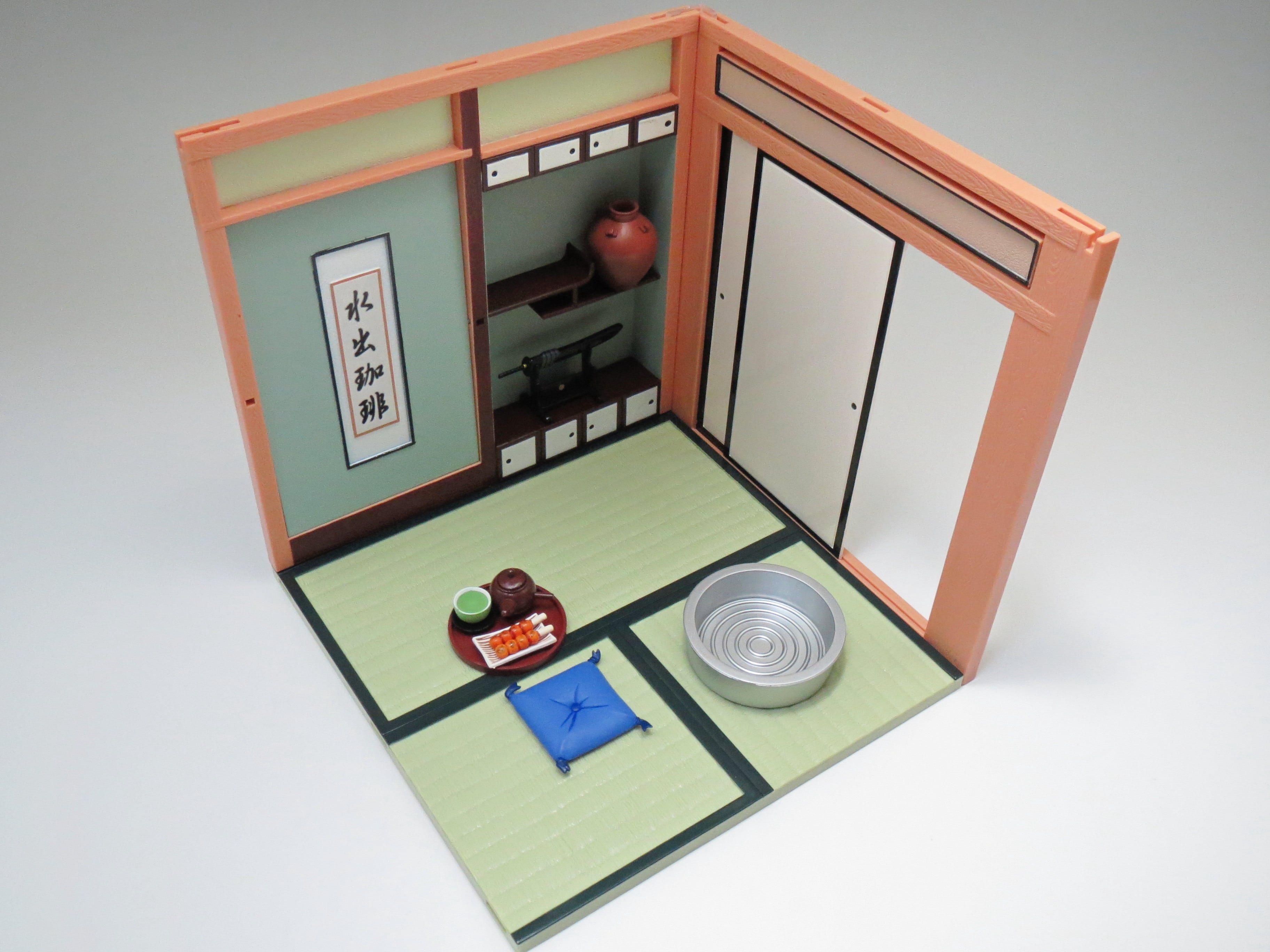 再入荷 ねんどろいどプレイセット #02 和の暮らしB 客間セット 座布団