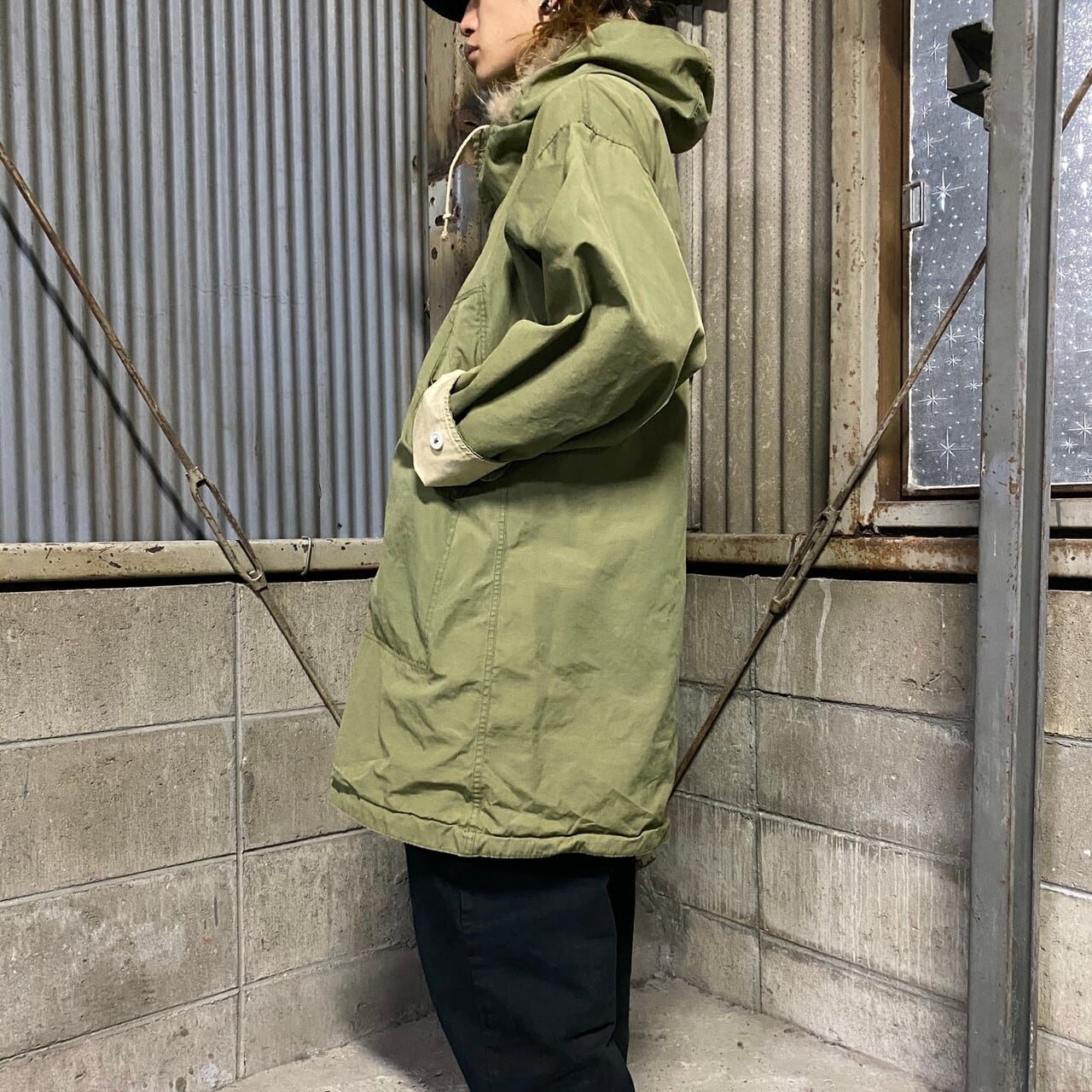 40年代 ビンテージ U S Army ミリタリー 山岳部隊 リバーシブル アノラックパーカー スノーパーカー メンズxl相当 古着 40s ヴィンテージ カーキ ホワイト 白 コヨーテファー ミリタリージャケット Cave 古着屋 公式 古着通販サイト 30 Off Sale開催中