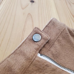 【USED】裏起毛　あったかスカート　フリース素材　FREEサイズ　