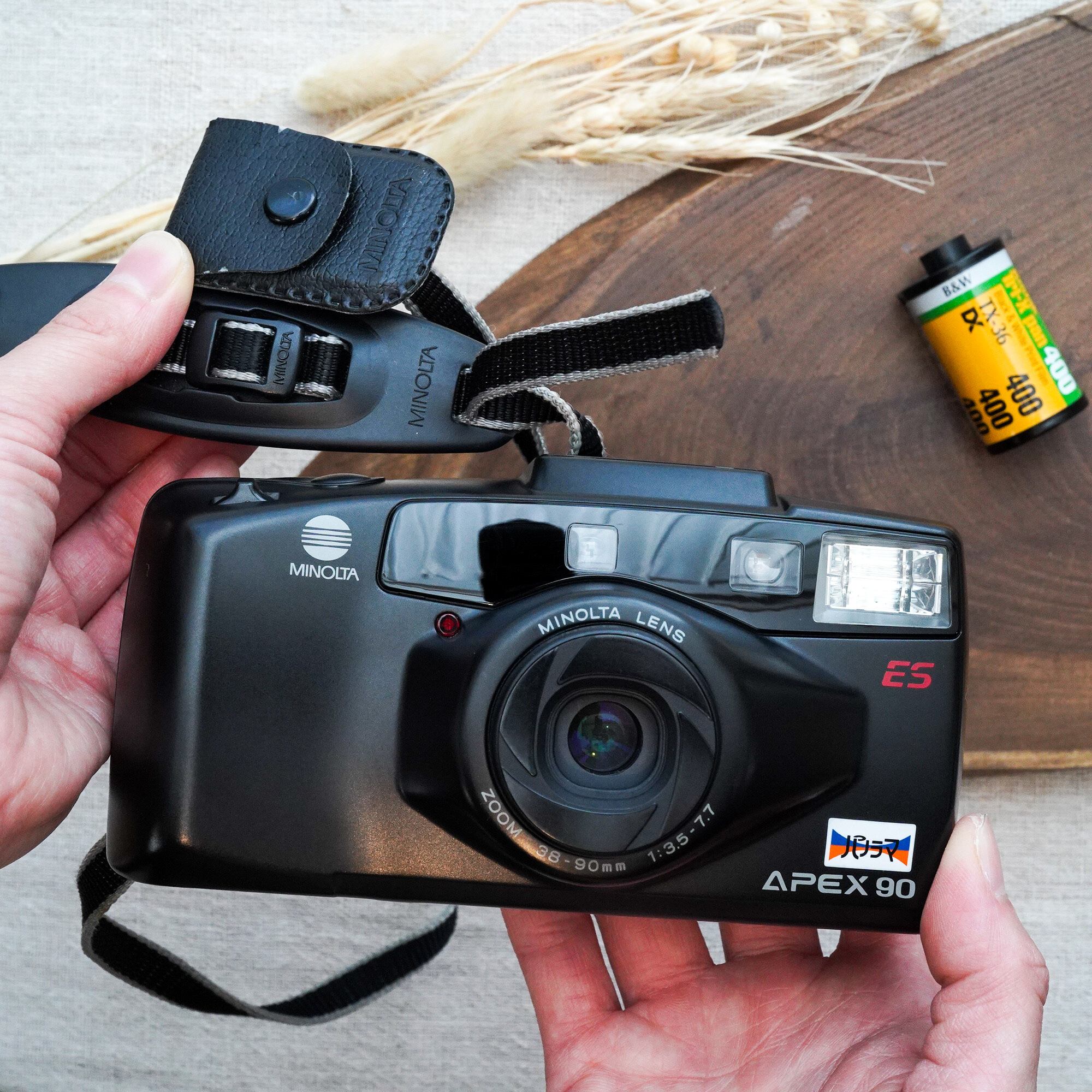 再値下げ❣Minox 35 GT & Minolta APEX 90 セット Minolta】APEX 90 超高性能フィルムカメラ | Macha Cameras