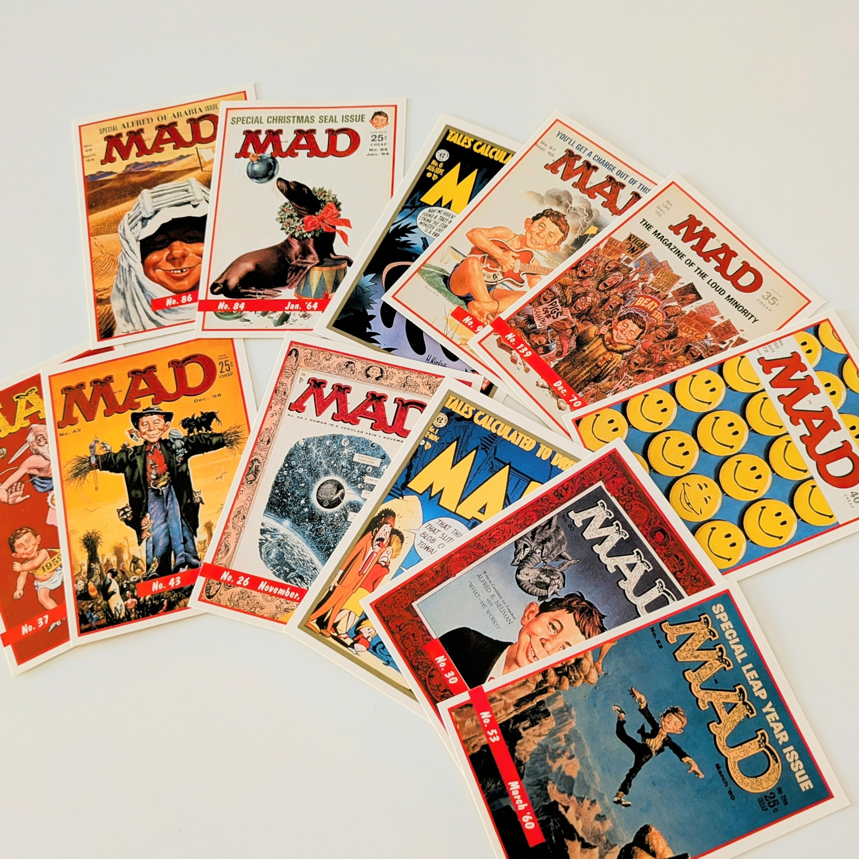 送料無料!☆ 1992年製 LIME ROCK【 THE WORST FROM MAD MAGAZINE SEALED TRADING CARD Series 1 】マッドマガジン シリーズ1 トレーディングカード 単品 (1個= 10〜12CARDSランダム入)〚アメリカン雑貨 アメトイ〛