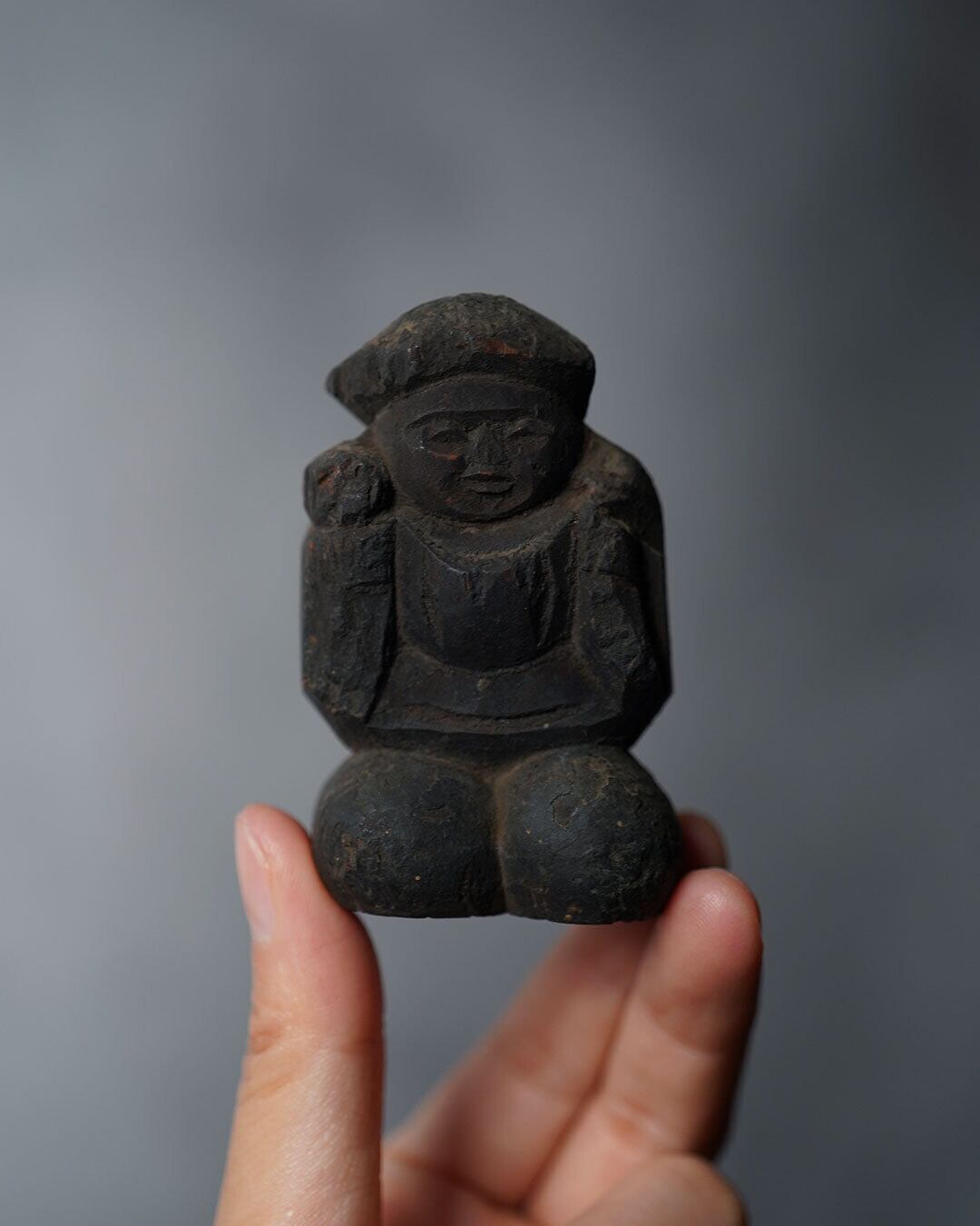 大黒天 木彫 / 江戸後期〜明治期 | 月読古物